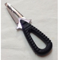Microsub PT knife - Inox - Black Color KV-AMRS06PT-N - AZZI SUB (ONLY SOLD IN LEBANON)